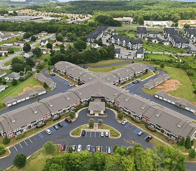 The Lodge at Johns Road - Aerial View