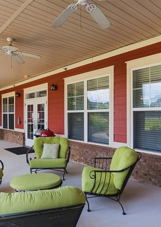 The Lodge at Johns Road - Covered Patio
