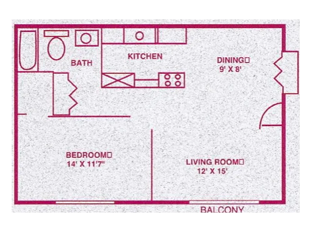 The Arbors Apartments - One Bedroom