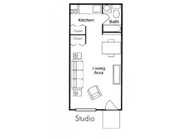 Heathmoore Apartments - Studio