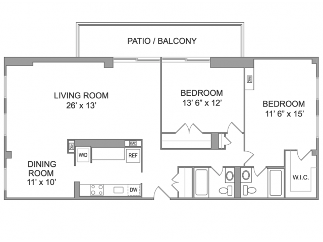 2 Bedroom Apts in Arlington VA | Wildwood Park