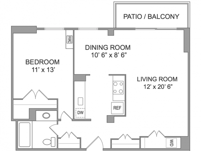1 Bedroom Apts in Arlington VA | Wildwood Park 7