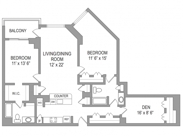2 Bedroom Arlington Virginia Apartments | Birchwood 5