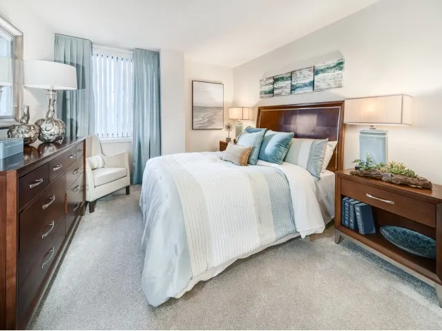 Wall-to-Wall Carpeting in the Bedroom