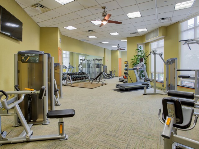 Resident Fitness Center | Arlington VA Apartments For Rent Near Metro | The Amelia