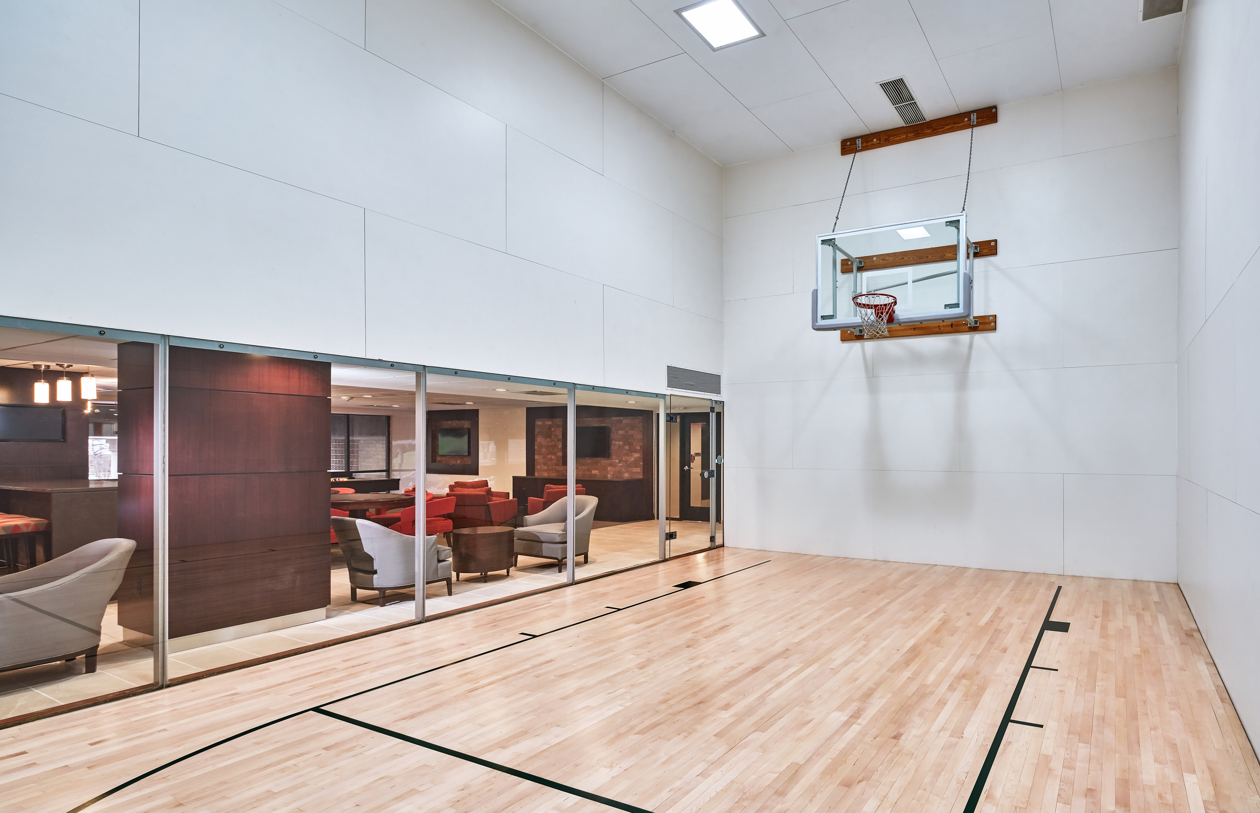 Community Basketball Court | Arlington Apartments | Courtland Towers