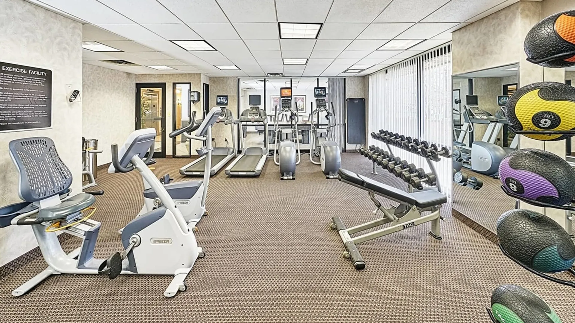 State-of-the-Art Fitness Center | 2 Bedroom Arlington Virginia Apartments | Birchwood