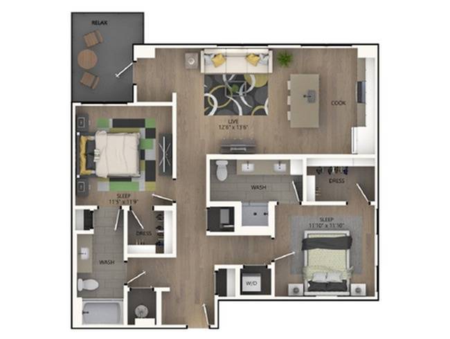 C5b Floorplan RiNo