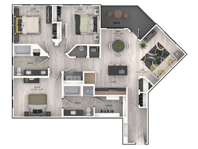 D4 Floorplan RiNo