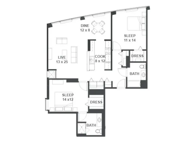 Funky-2bed