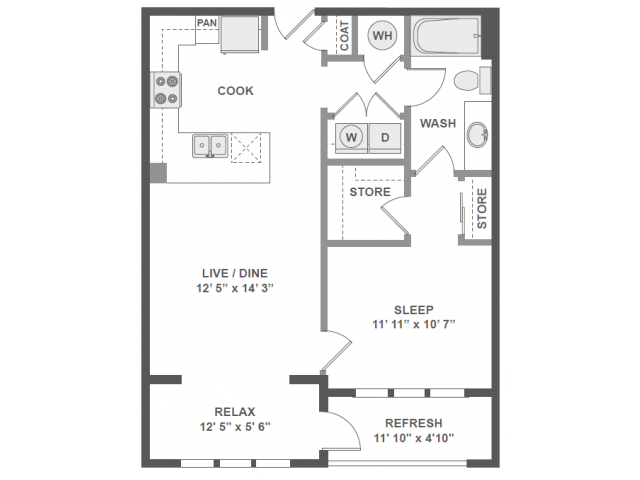 1 - 2 Bed Apartments - Check Availability 