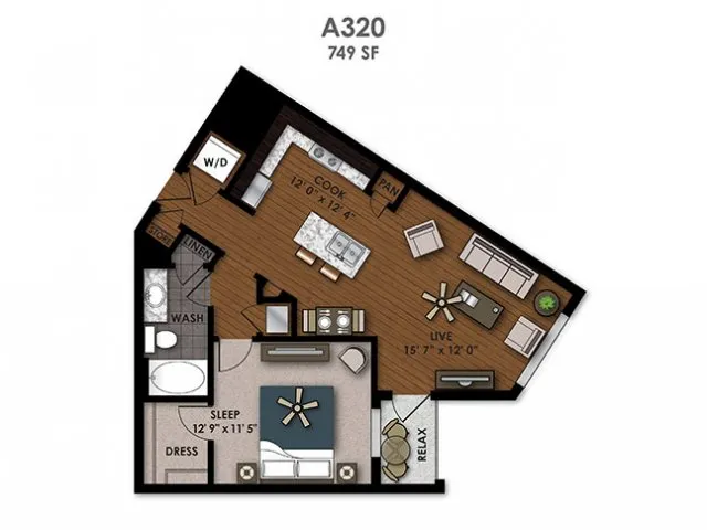 AMLI Riverfront Park - A320