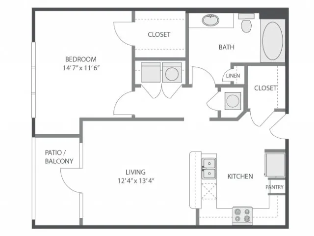 AMLI South Shore - A3a