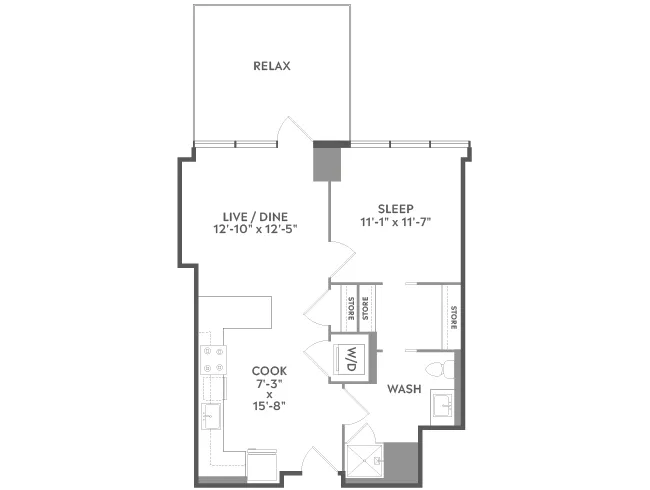 Unit 920 floor plan