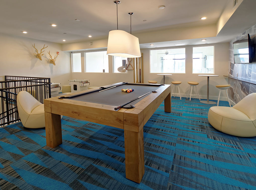 Billiards room