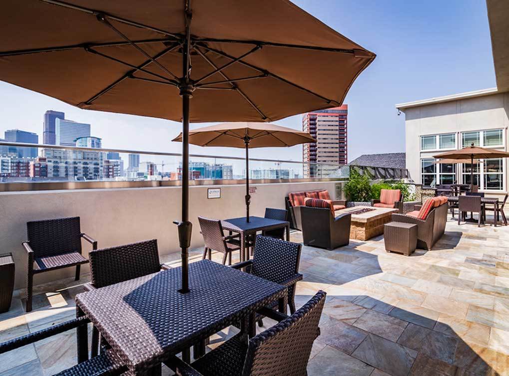 Rooftop deck