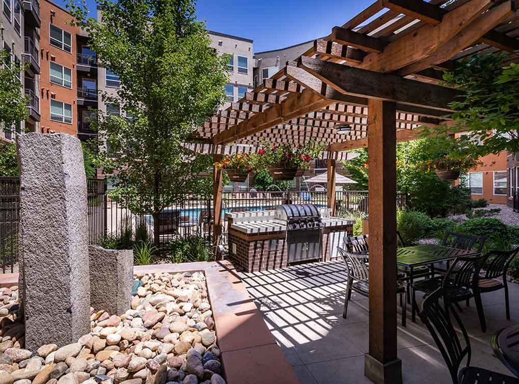 Grilling area