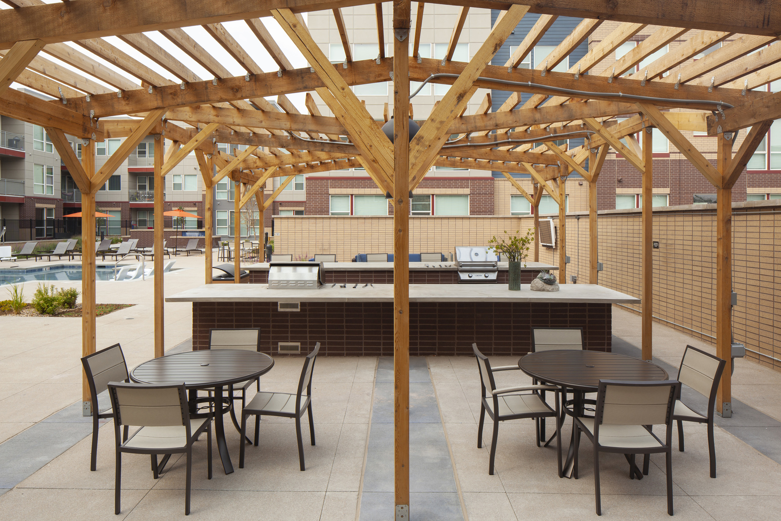 Grilling area