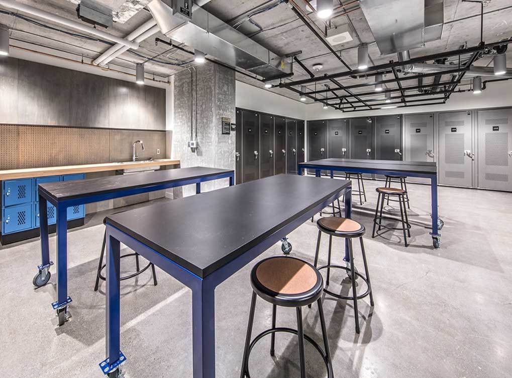 AMLI Arc amenity DIY workspace and workshop