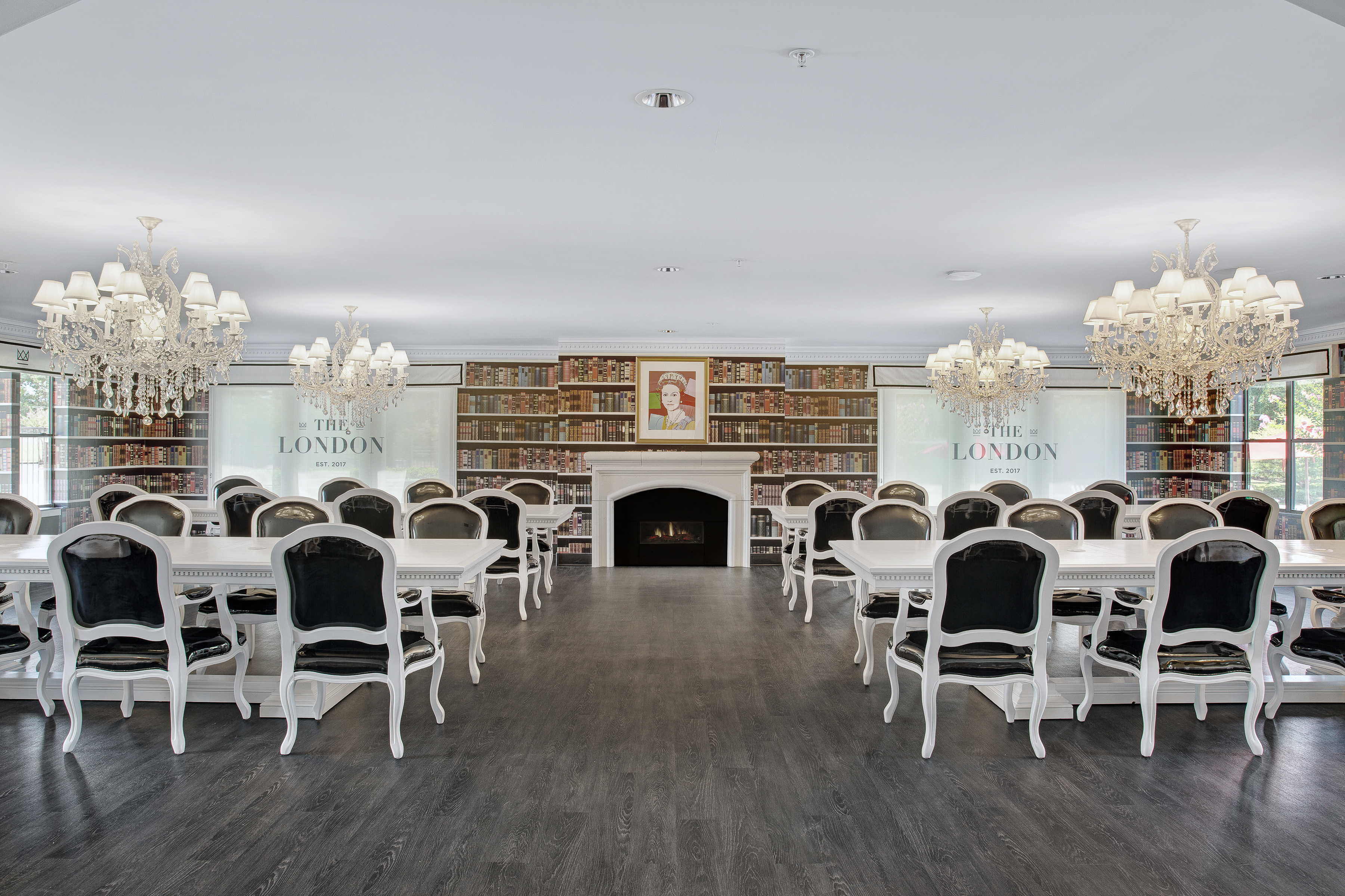 Image of Library Featuring USB Ports, Wi-Fi, and Ample Study Space for The London
