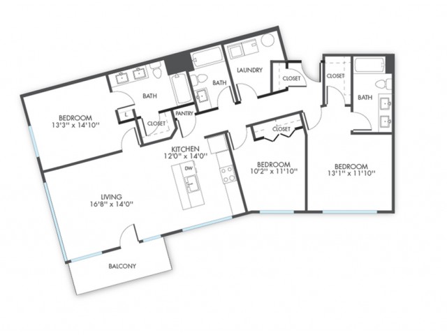 Three Bedroom
