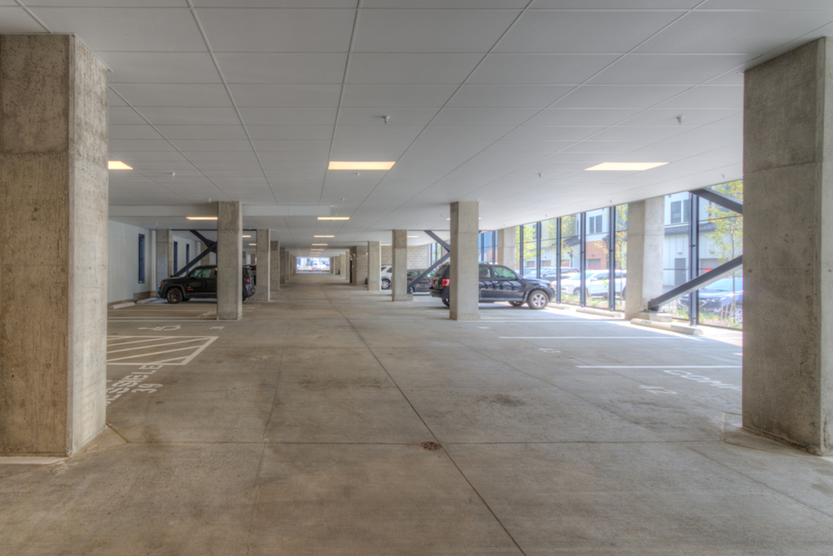 Resident Covered Parking | Pittsburgh Apartments | Arsenal 201