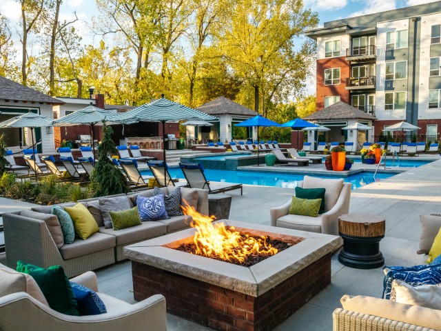 Firepit By The Pool