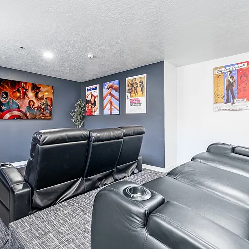 Cambridge Apartments Movie Theater.