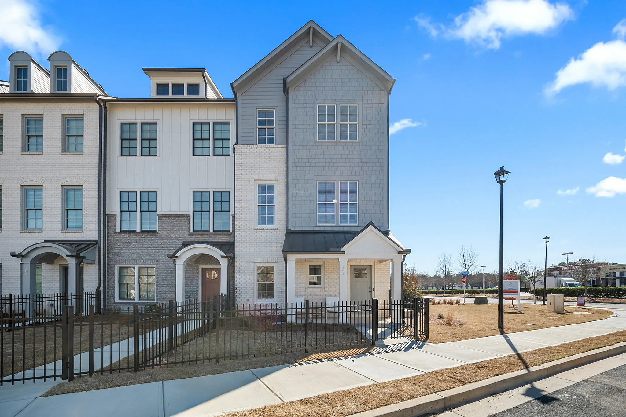 Exterior of townhome