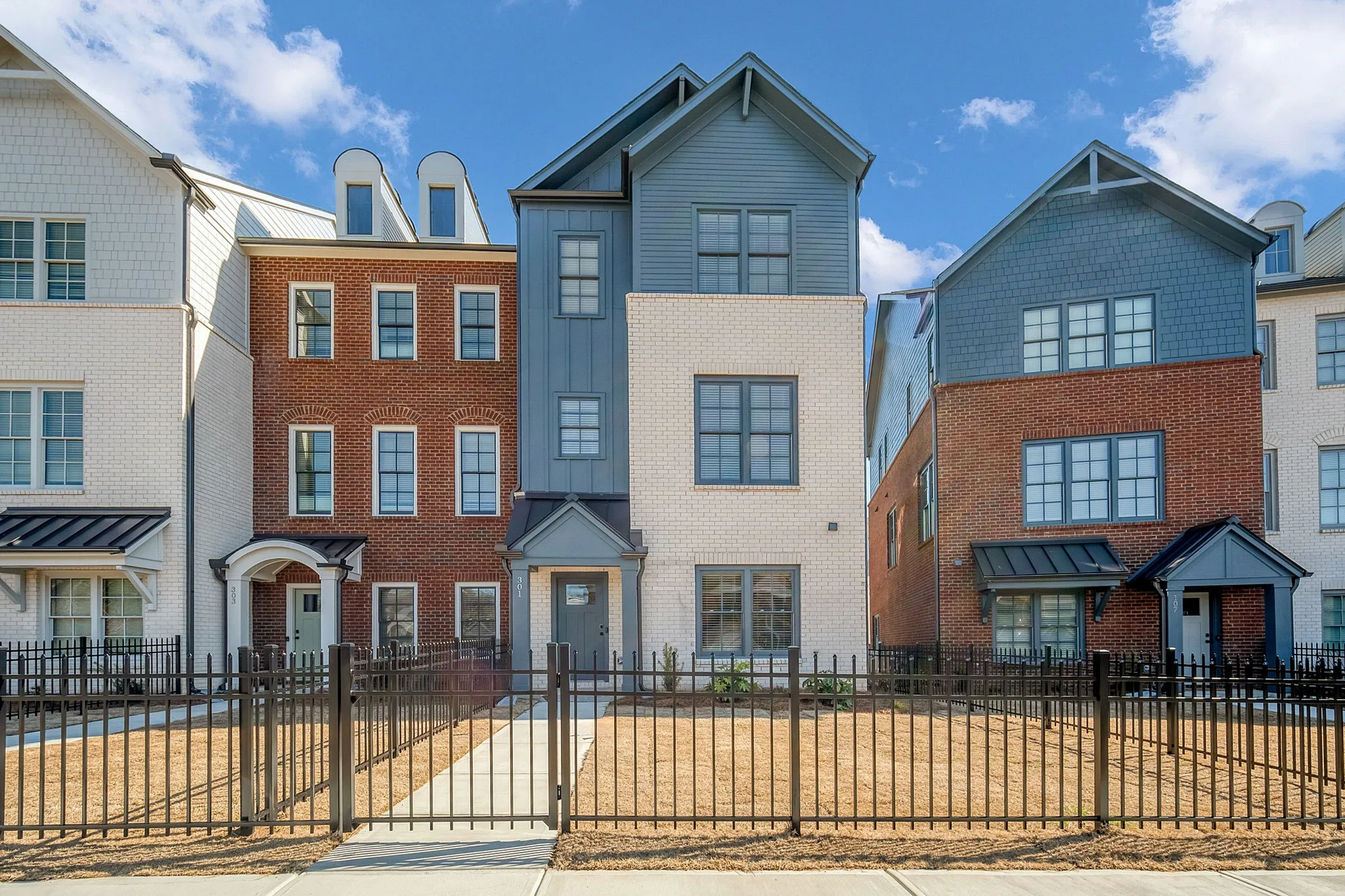 Exterior of townhome