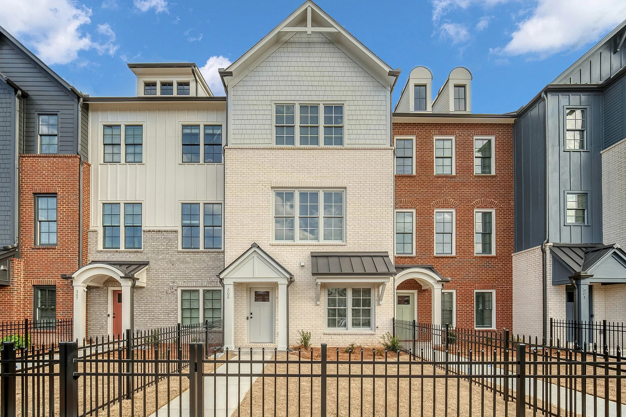 Exterior of townhome