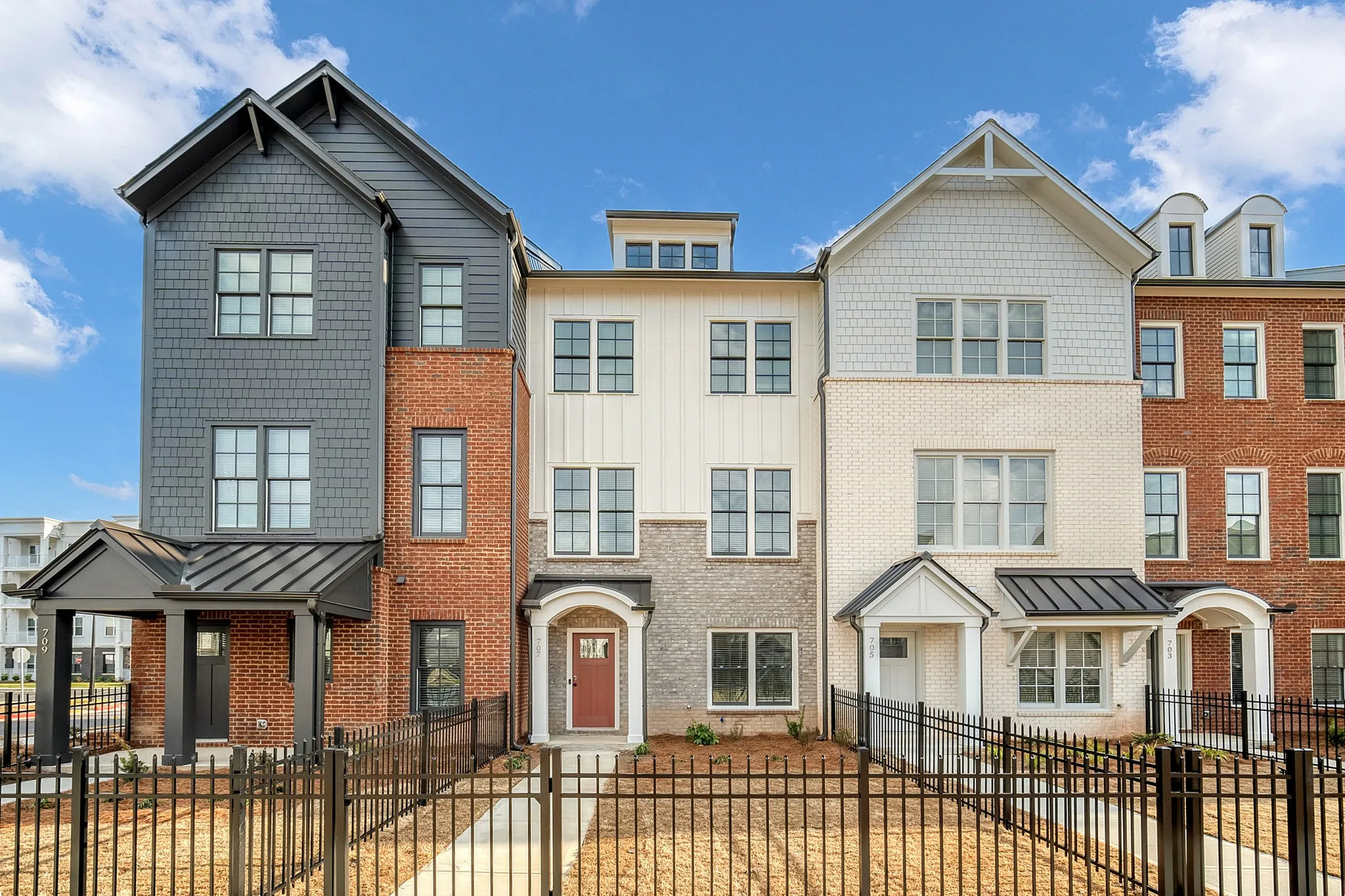 Exterior of townhome