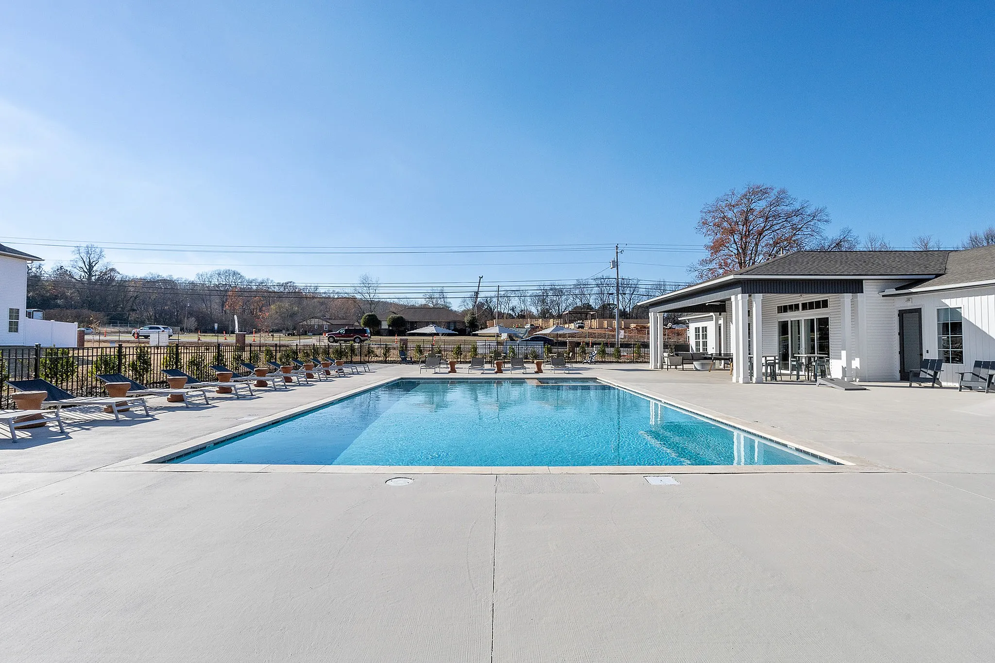 Sparkling Swimming Pool at Sanctuary at Indian Creek