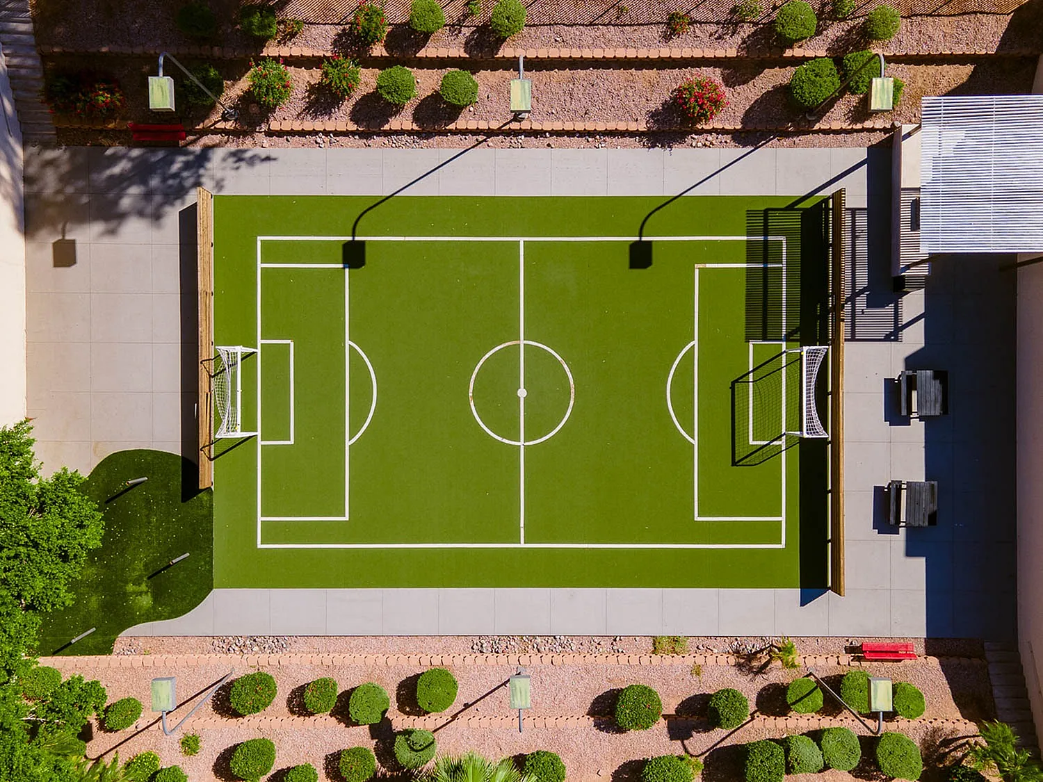 soccer field