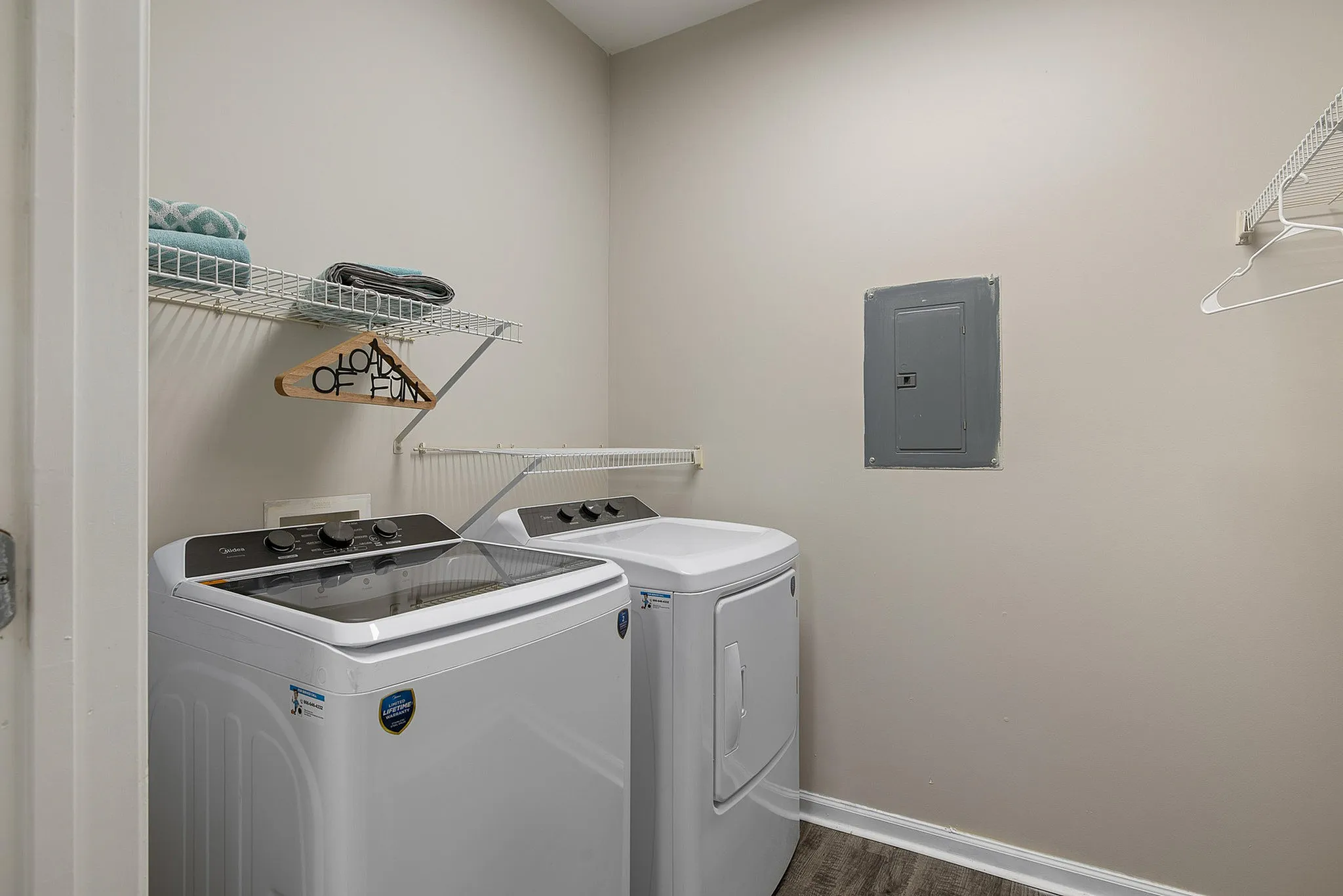 In-unit laundry