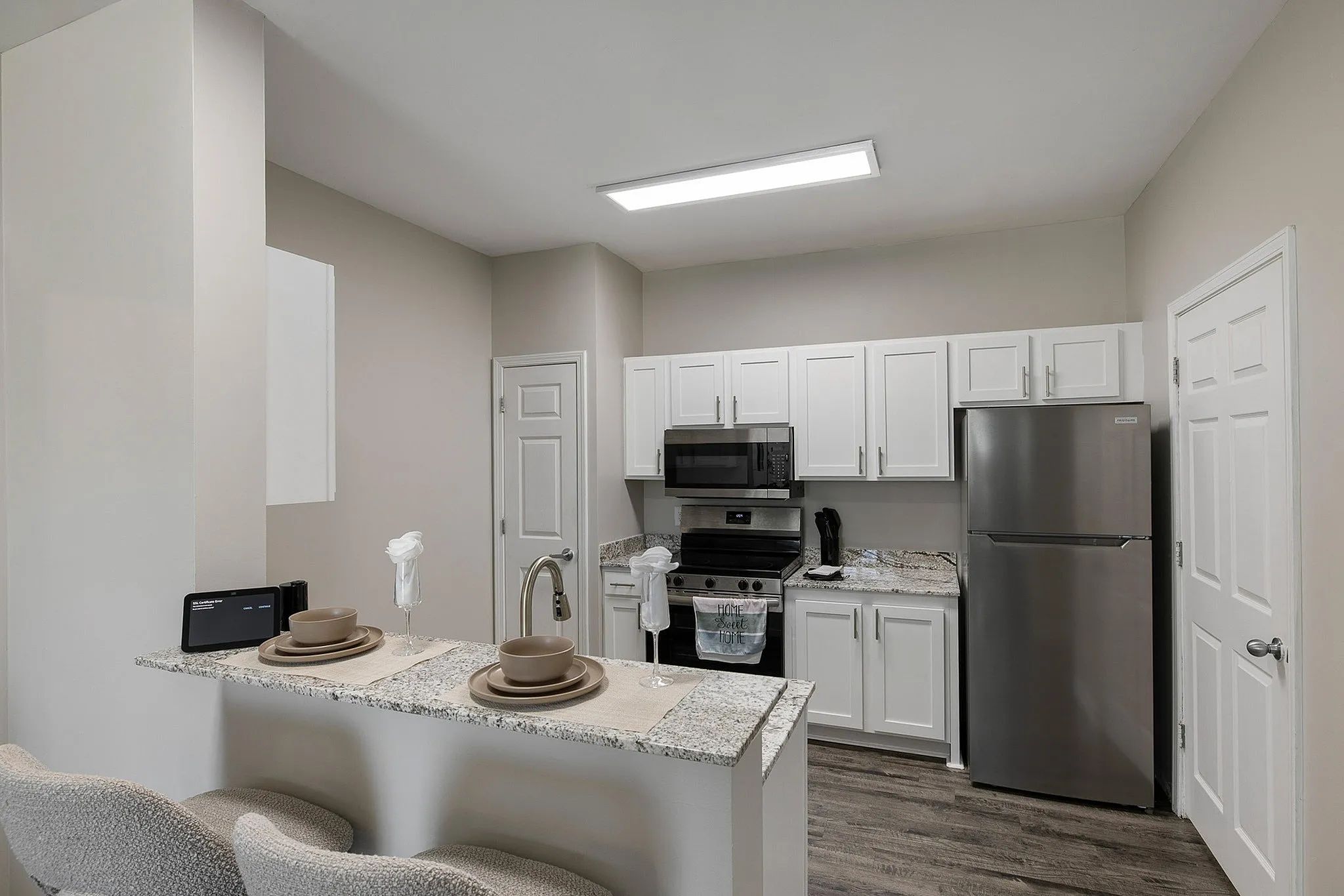 Model kitchen
