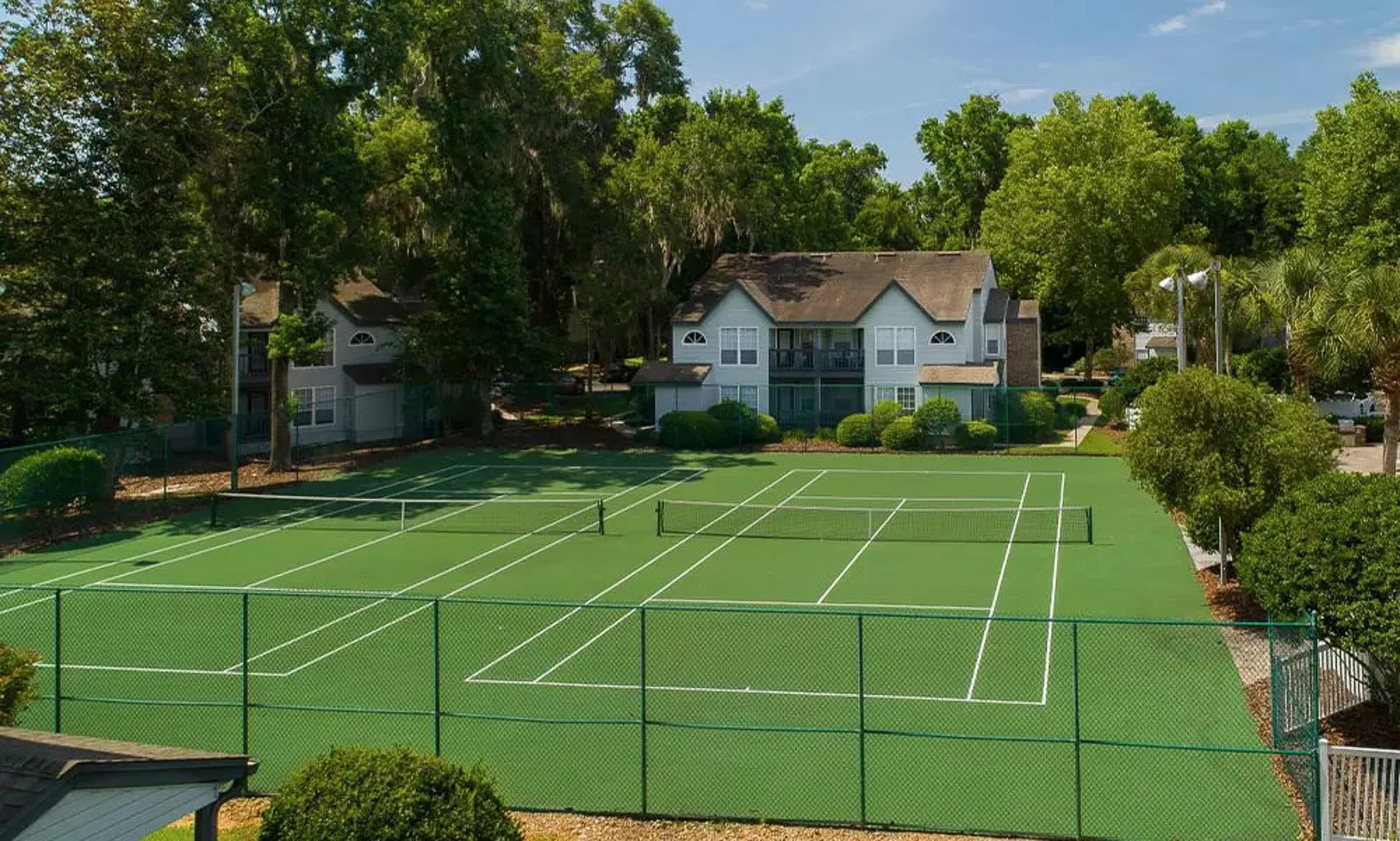 tennis courts