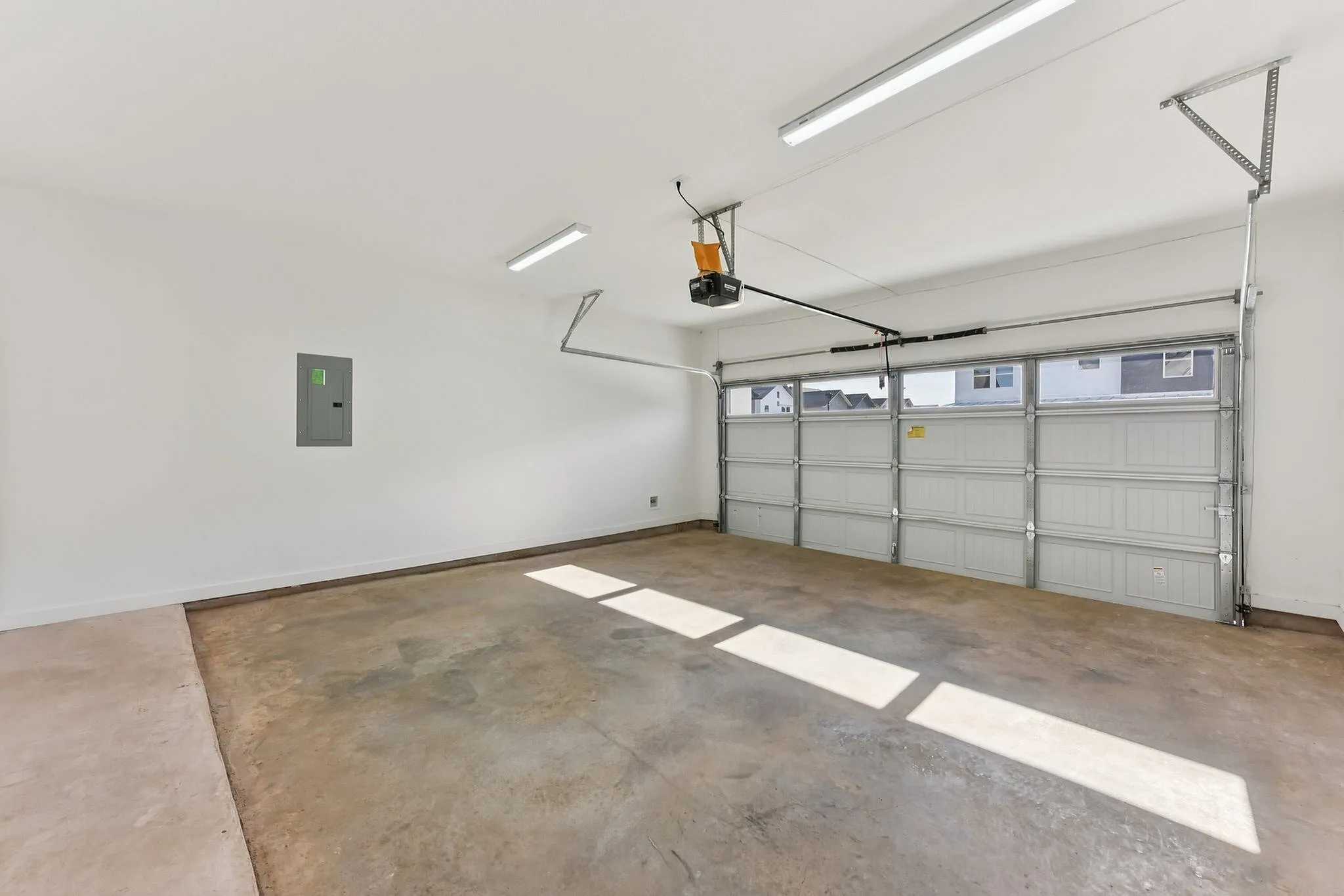 Two-car garage