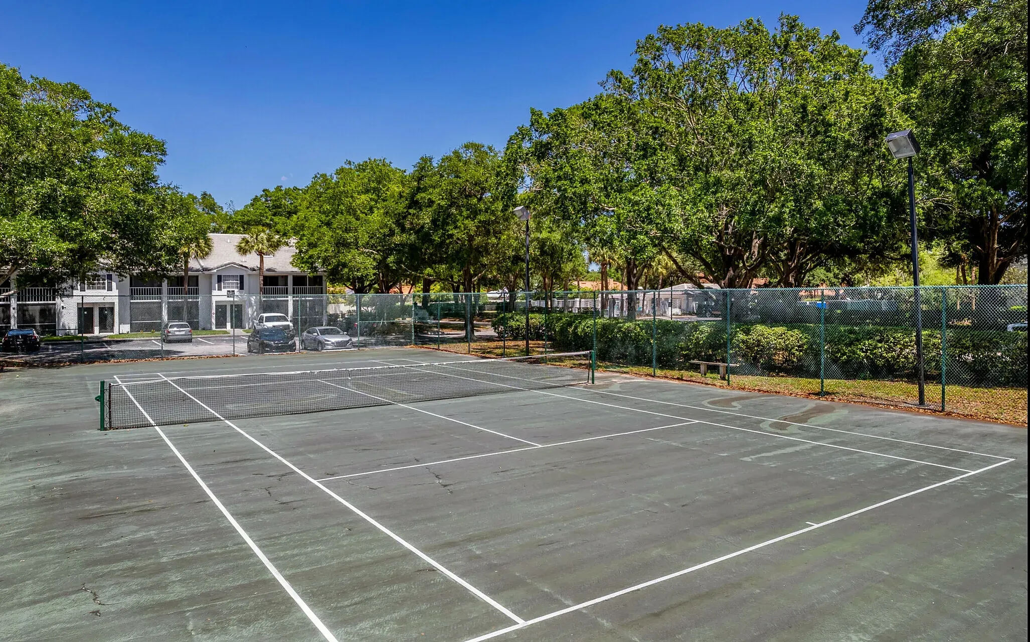 tennis courts