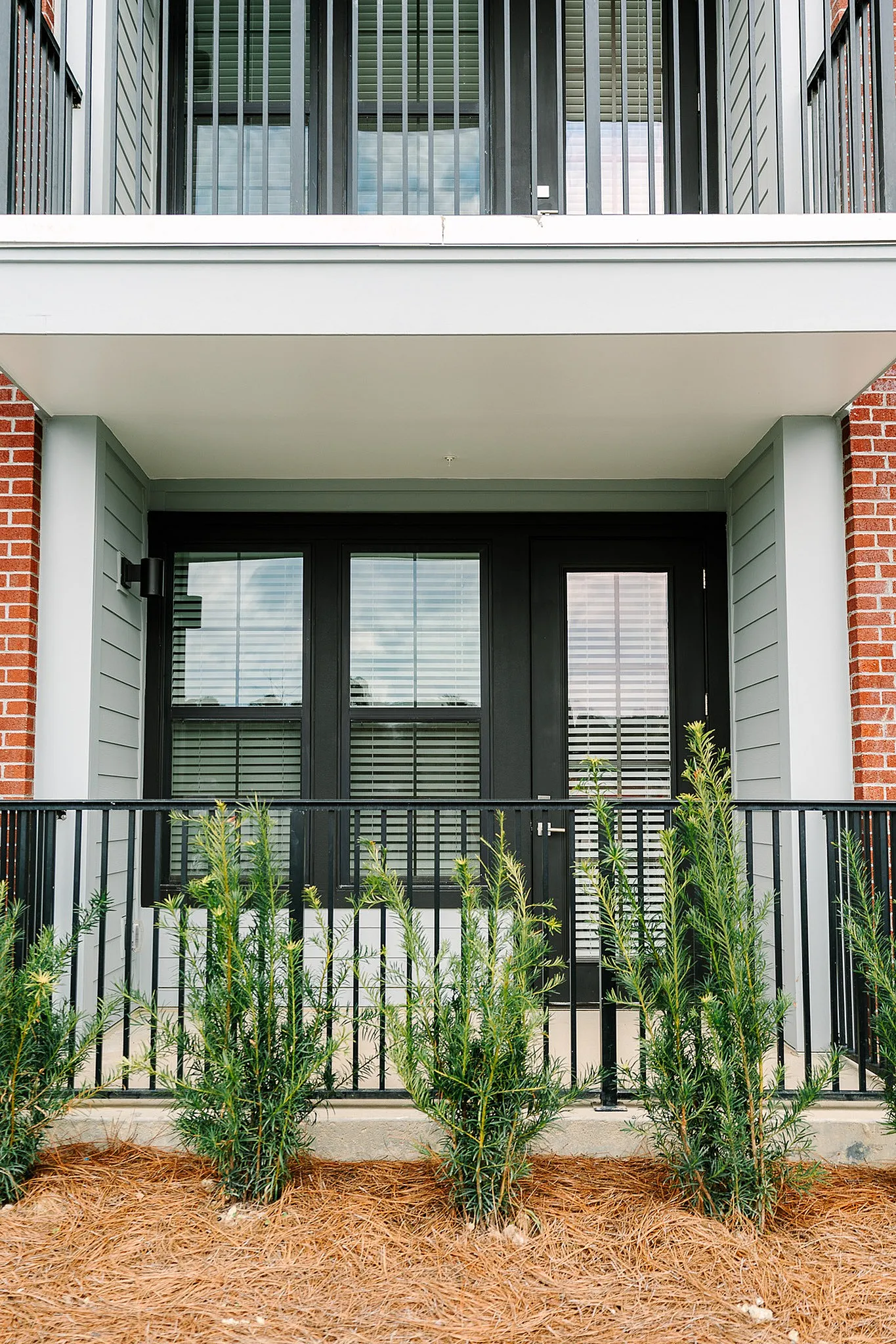 home with patio door and gated patio