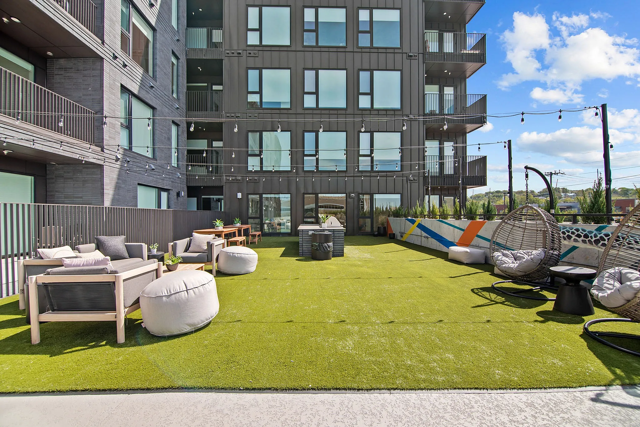 outdoor lounge