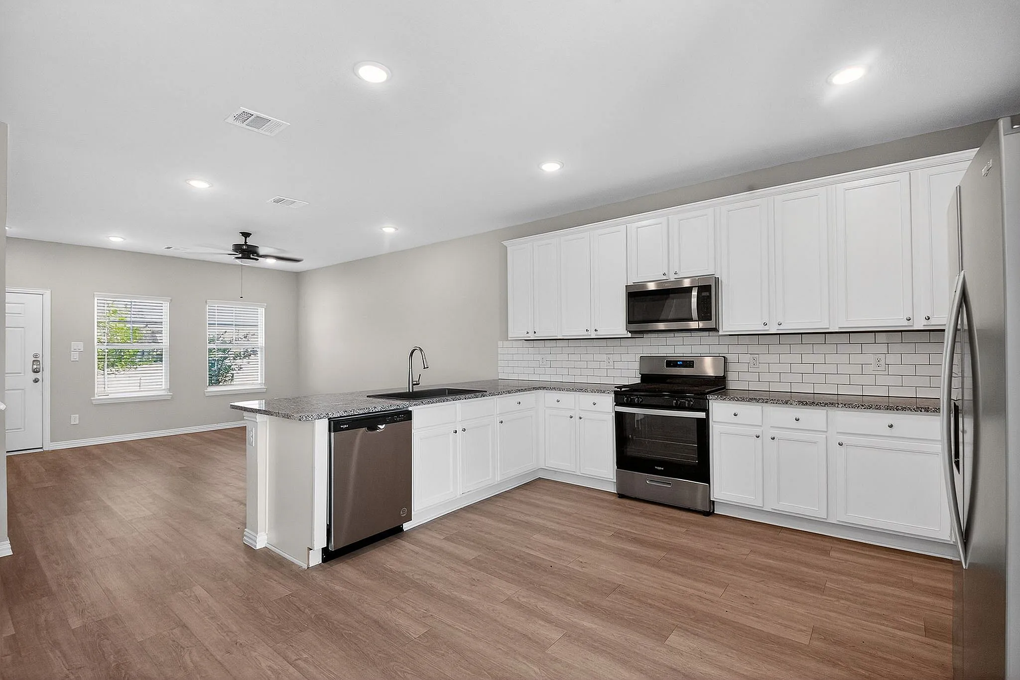 open concept kitchen
