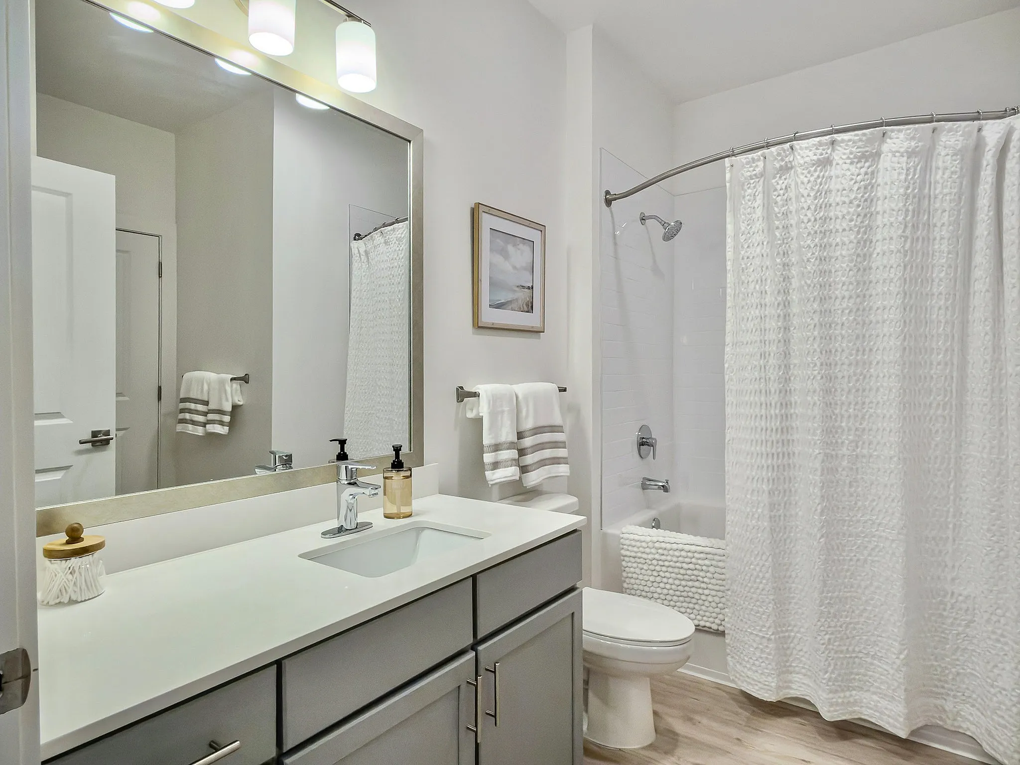 modeled bathroom