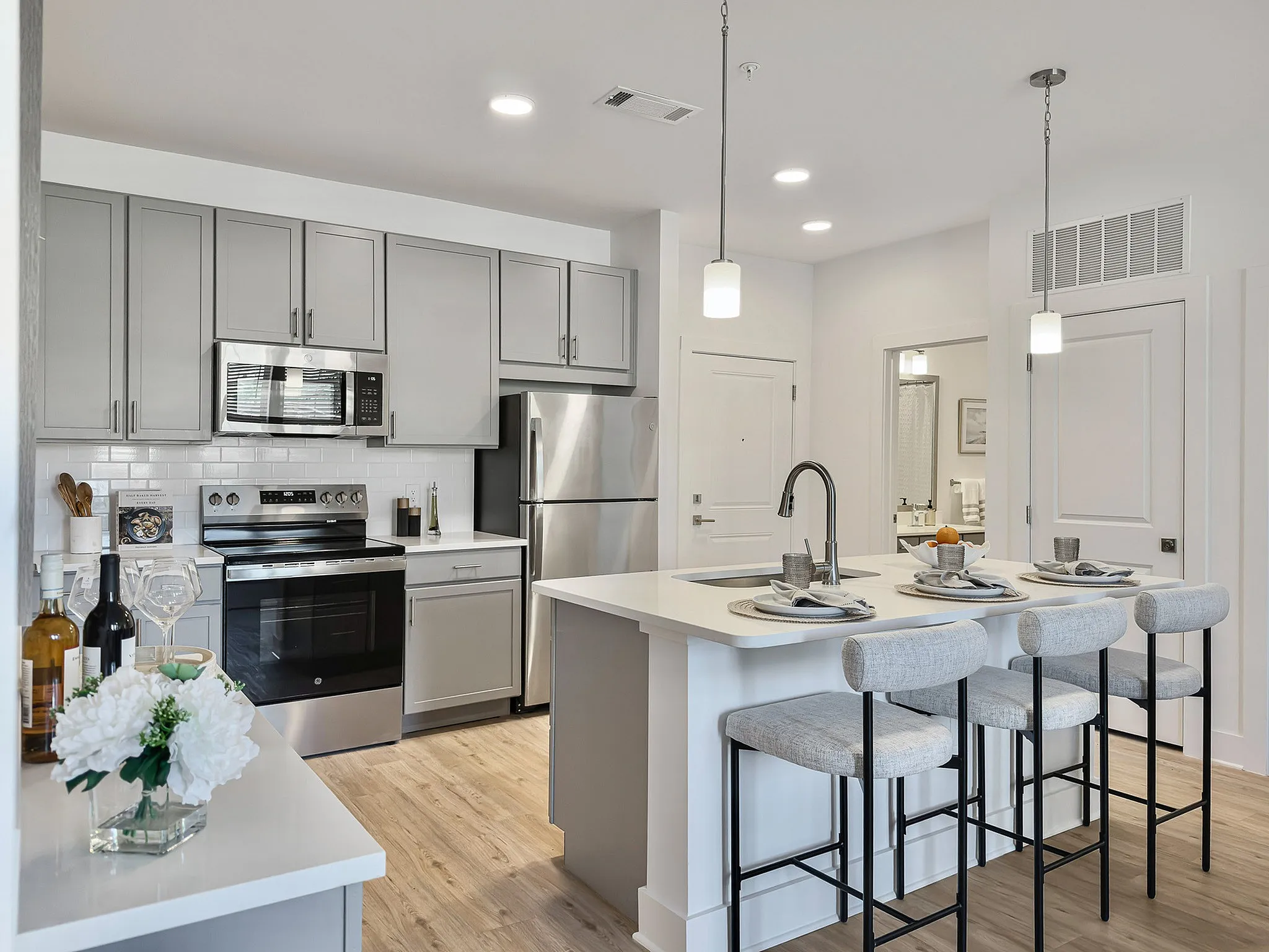 modeled kitchen