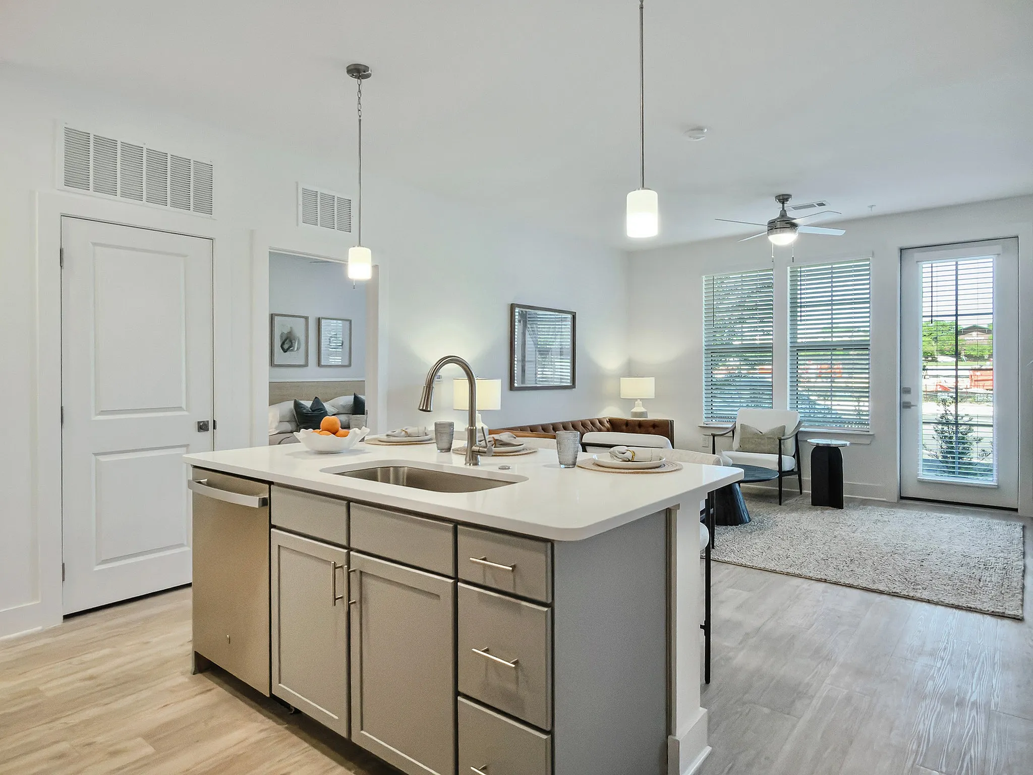 open concept living