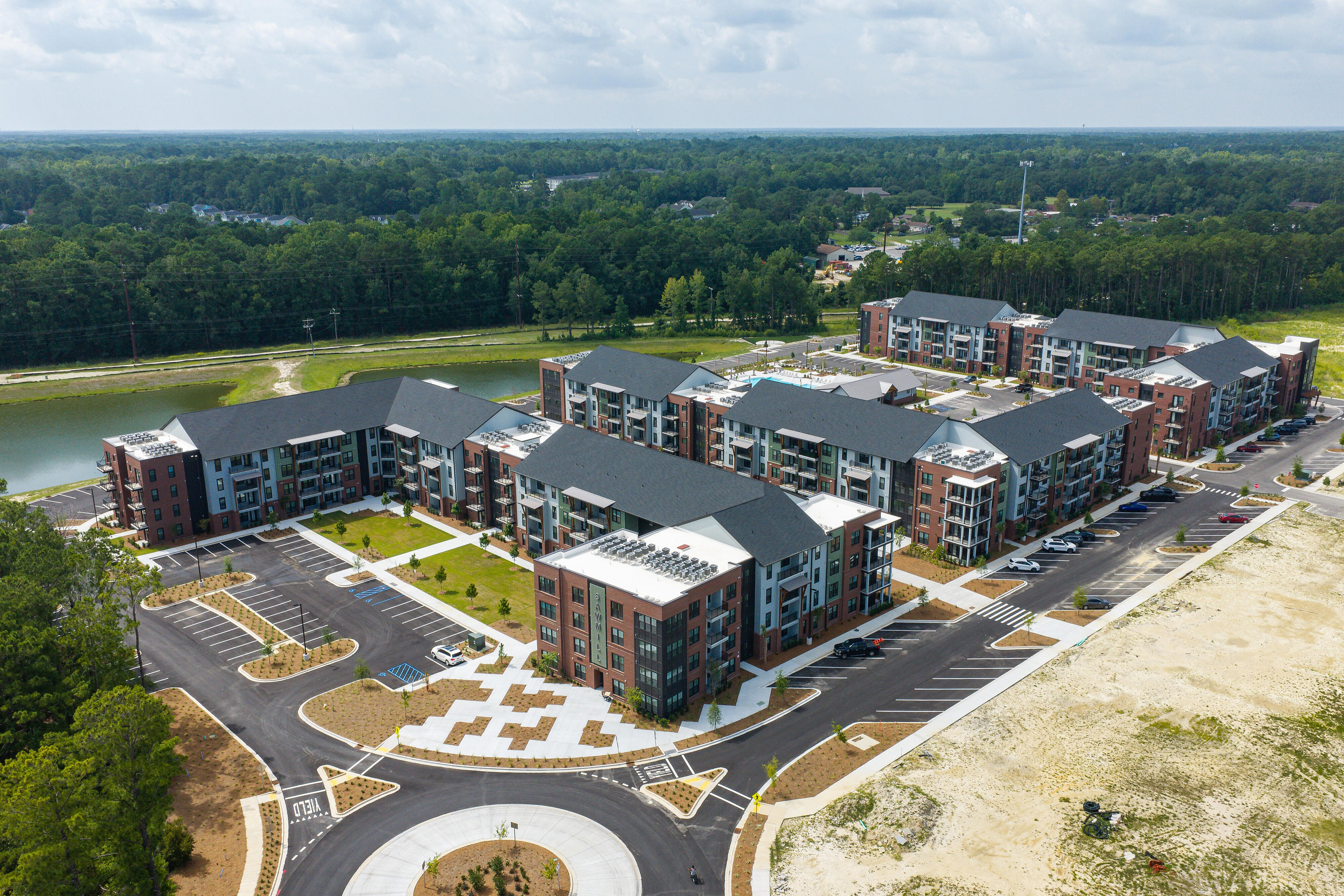 exterior of community