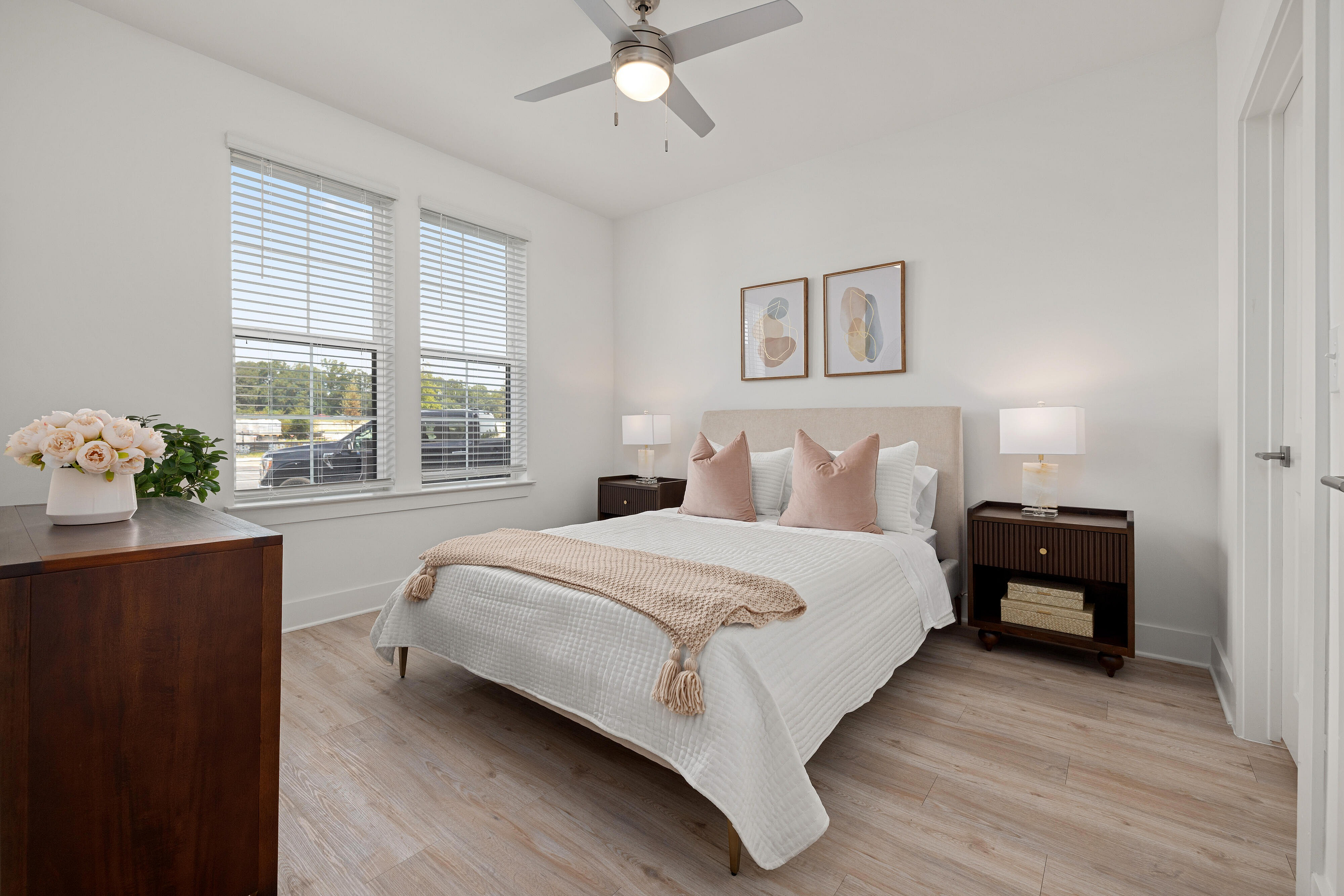 interior of home with bedroom