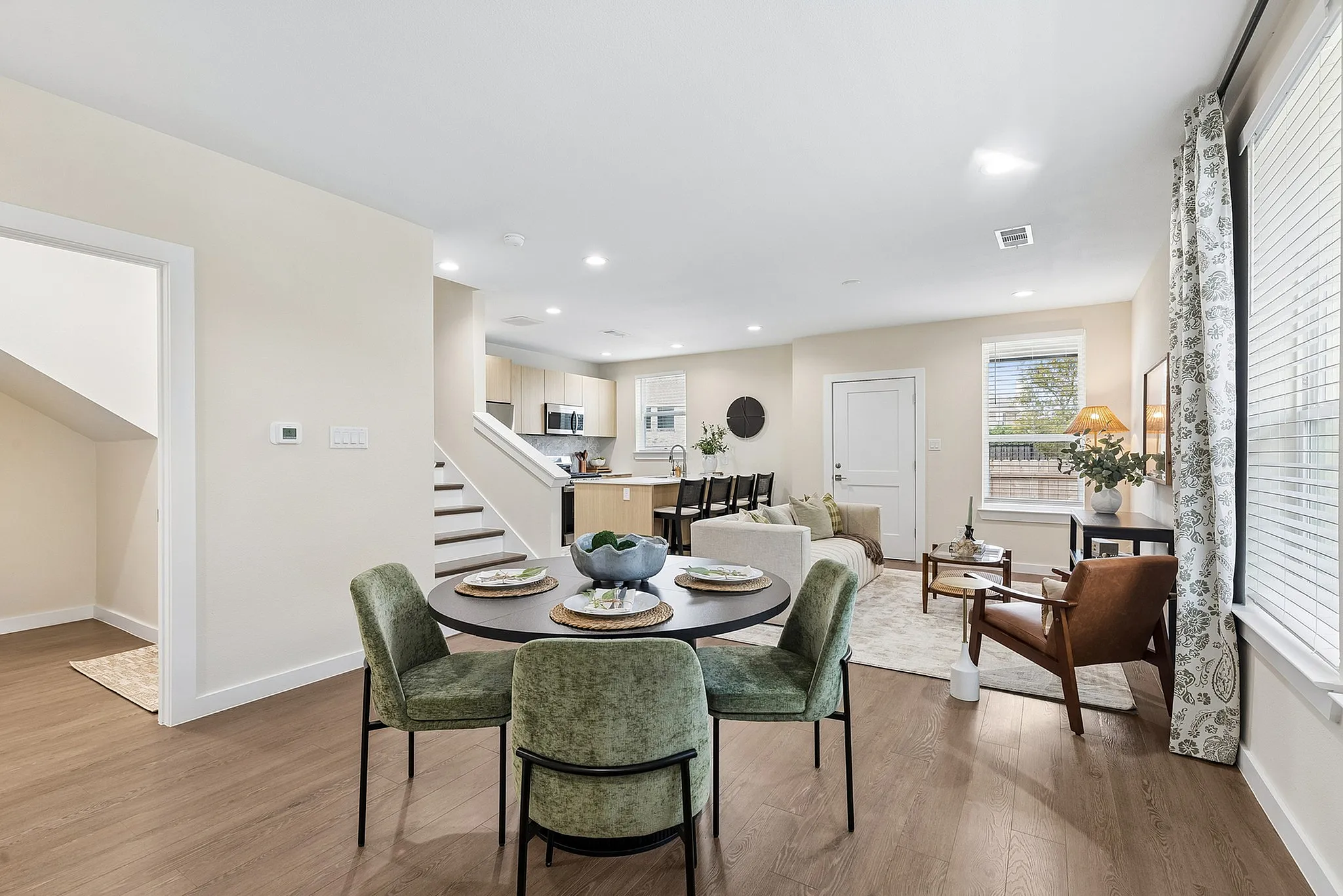 Lone Oak Homes - Open Living Room