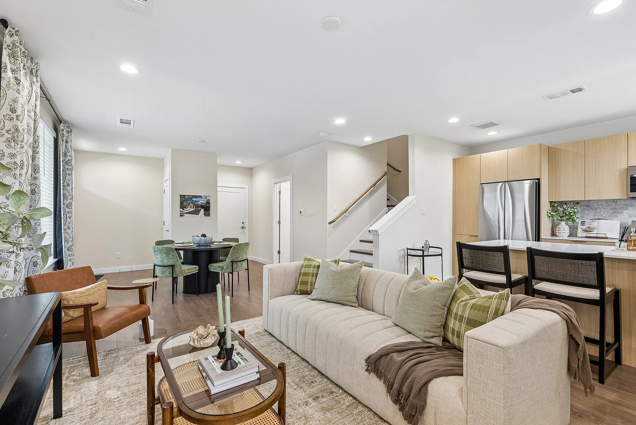Lone Oak Homes - Open Living Area