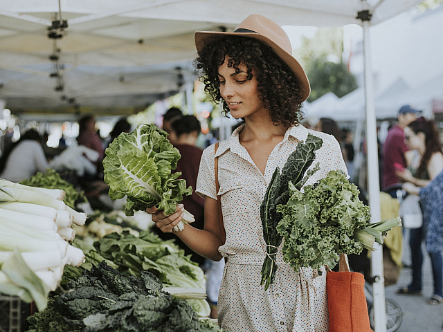 Farmers Market Shopping